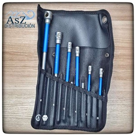 Juego de llaves allen deslizables con Mango Sumart