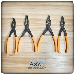 Juego 4 Alicates para Retenes Interiores y Exteriores Beta