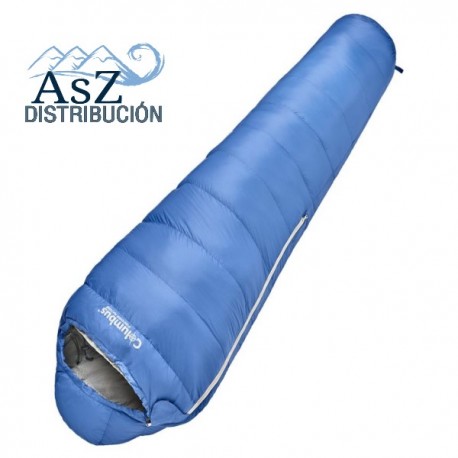 Saco de Dormir de Pluma Pamir 450 Azul Columbus