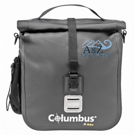 Bolsa de Manillar con Soporte Negro Columbus