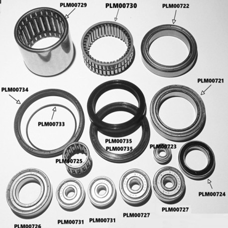 Mantenimiento motor E-Bike Mahle 1.1 (rodamientos, retenes y juntas toricas)