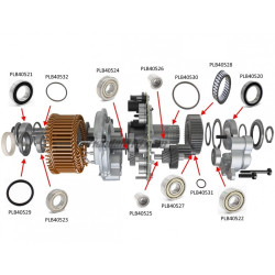 Mantenimiento motor E-Bike Bosch Gen 4 (rodamientos, retenes y juntas toricas)