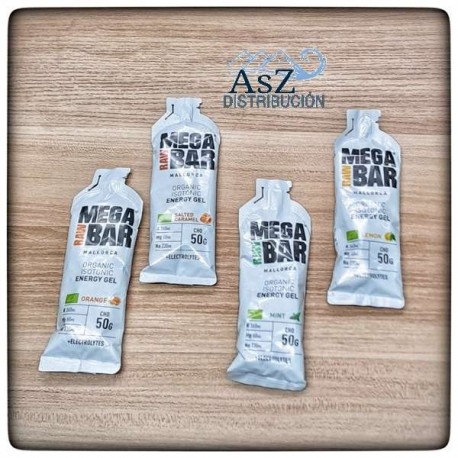 Gel energético MegaRawGel