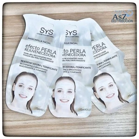 Mascarilla Facial SyS Rejuvenecedora Perla