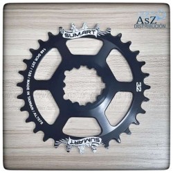 Monoplato Redondo para Sram DM