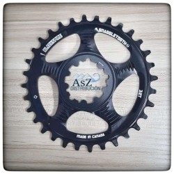 Monoplato Redondo para Sram 6mm Blackspire