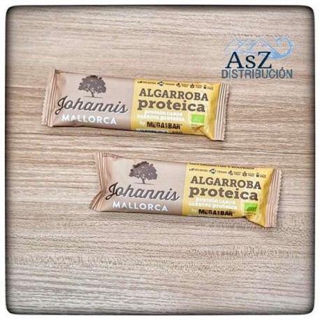 Barrita Proteica MegaRawBar Algarroba Johannis