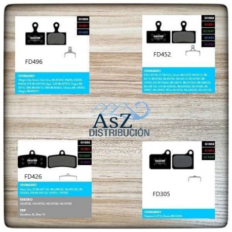 Pastillas Galfer Shimano