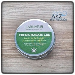 Crema de masaje CBD Labnatur