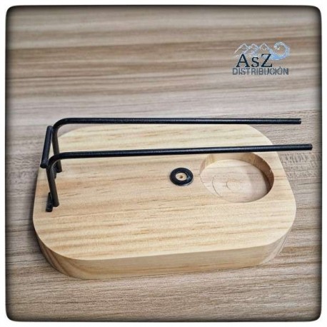 Inciensario mas quemador Palo Santo